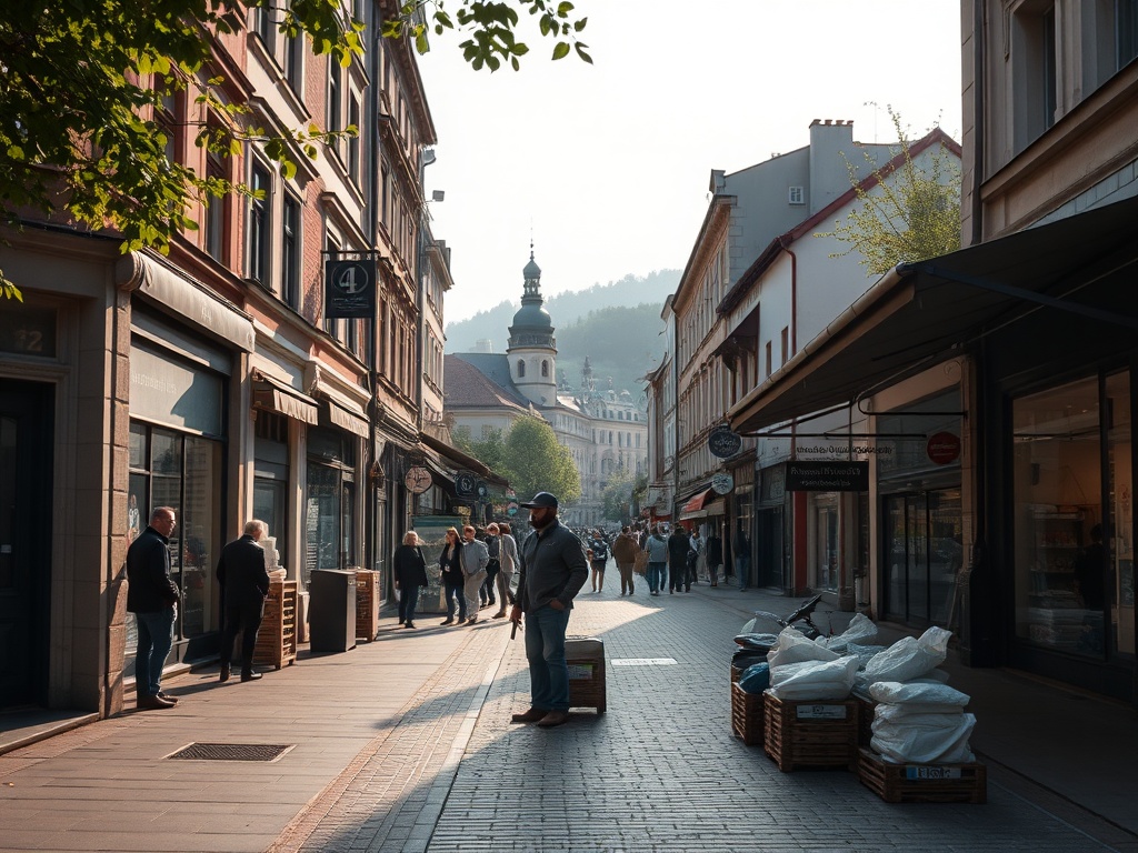 Wykresy i dane statystyczne dotyczące bezrobocia w Krakowie na tle danych GUS