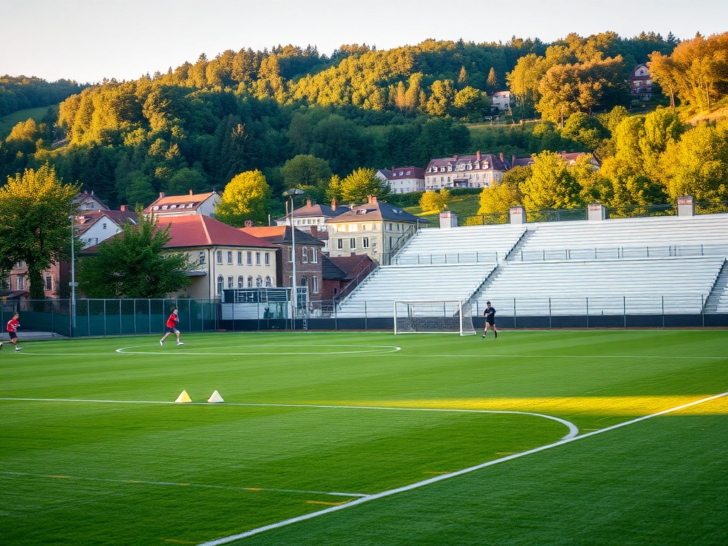 Piłkarze Wisły Kraków na boisku, symbolizujący wzmocnienia i nadchodzący mecz z transmisją