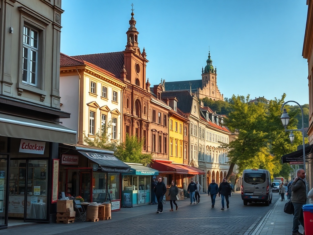 Mapa Krakowa z zaznaczonymi obszarami potencjalnego rozwoju mieszkalnictwa, uwzględniająca deficyt mieszkań