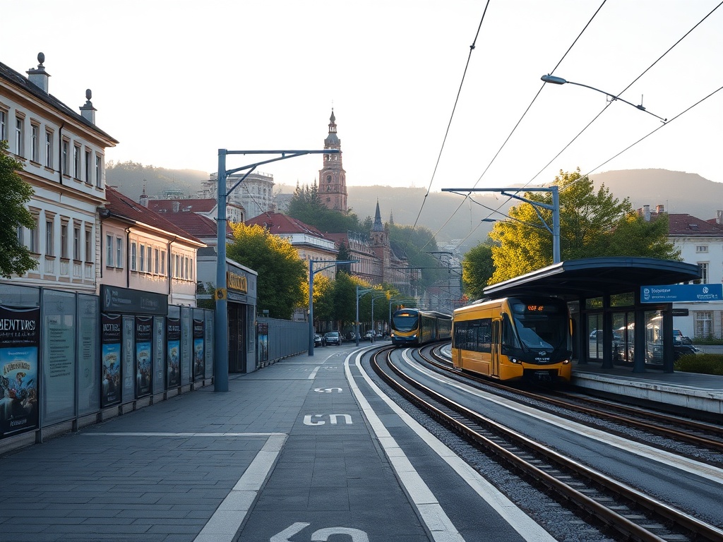 Mapa Polski z zaznaczoną trasą łączącą Kraków ze Śląskiem, ilustrująca remont trasy Kraków Śląsk.